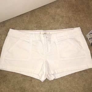 White Hollister Shorts